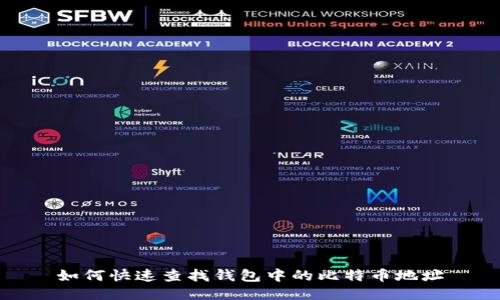 如何快速查找钱包中的比特币地址