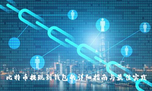 比特币提现到钱包的详细指南与最佳实践