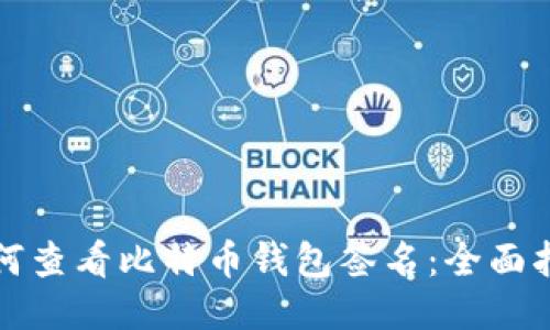 如何查看比特币钱包签名：全面指南