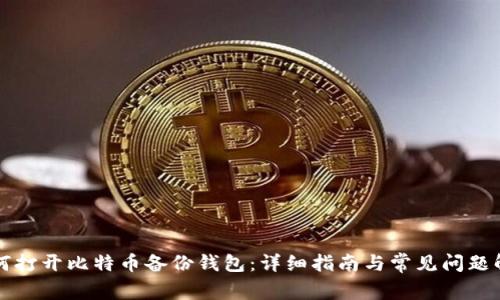 如何打开比特币备份钱包：详细指南与常见问题解析